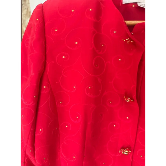 Um Collections Sparky Blazer Size 4 Pink Vintage - Picture 3 of 5